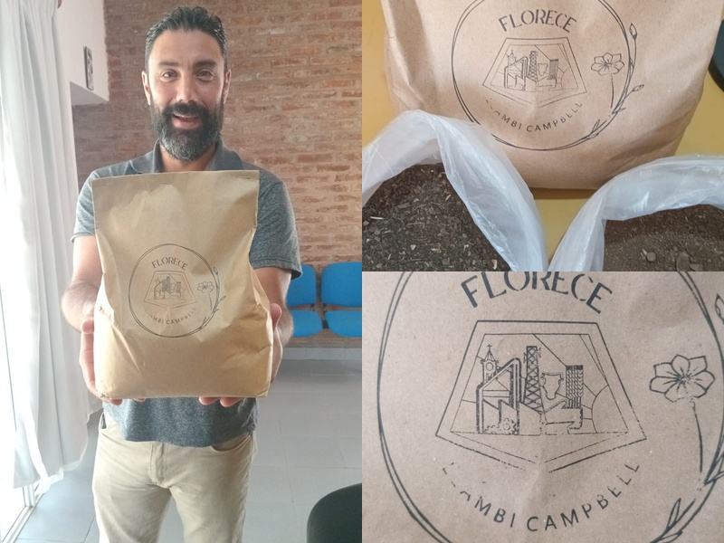Llambi Campbell impulsa la economía circular: desde la próxima semana entregarán compost a vecinos que separan residuos