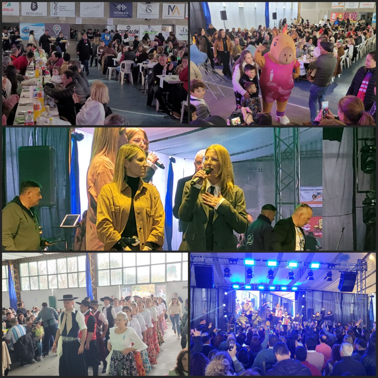 La 13a. Fiesta Provincial del Cerdo a la Estaca volvió a hacer historia: más de 1200 asistentes, Capi y alegría total
