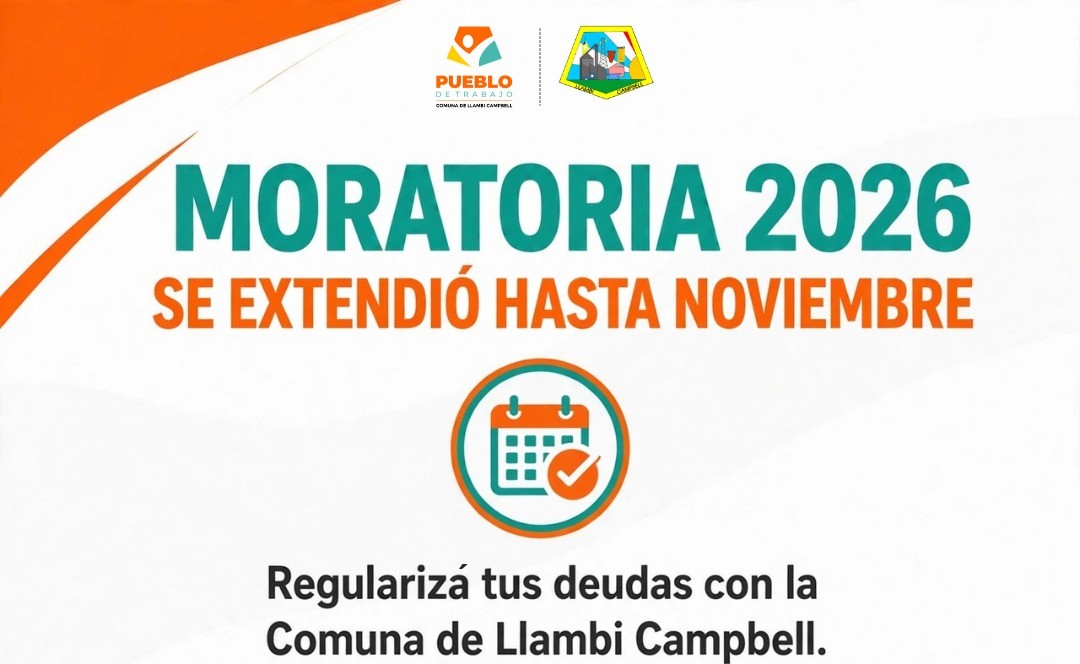 La Comuna de Llambi Campbell extendió la moratoria hasta el 30 de noviembre de 2026